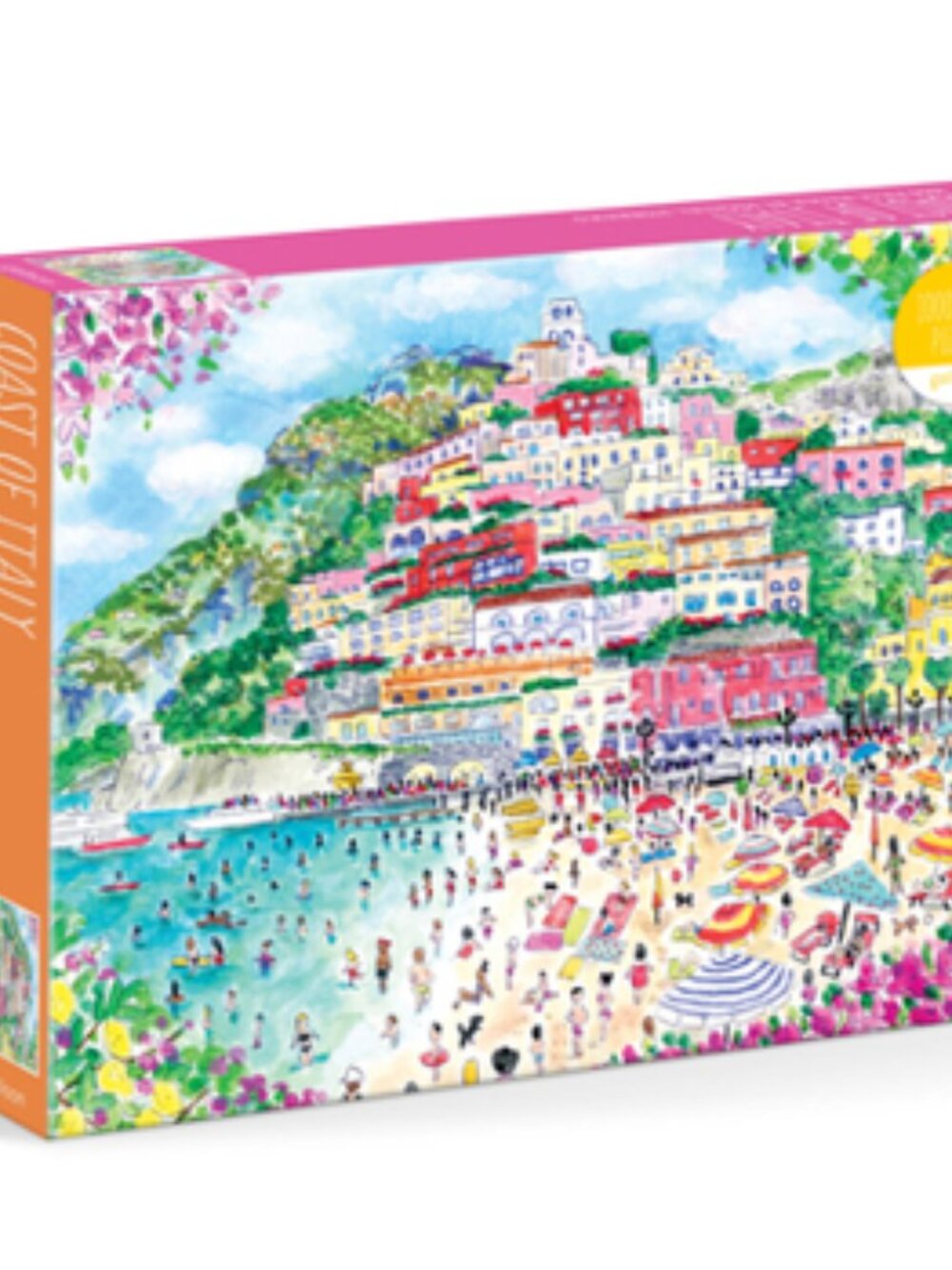 Galison Michael Storrings Coast of Italy 1000 Piece Puzzle